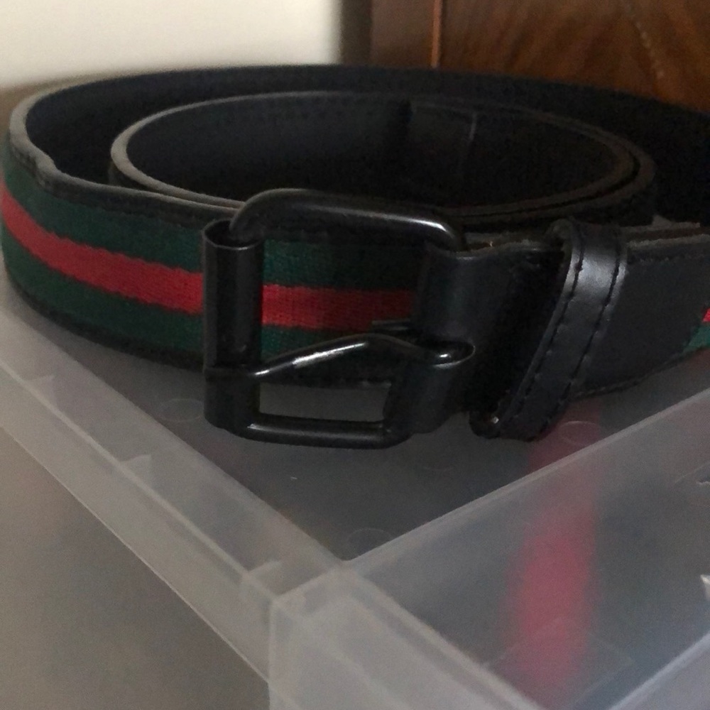 Green and red belt